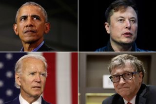 Piratas inform&aacute;ticos hackean las cuentas en Twitter de Obama, Musk, Biden y Gates y montan una gran una estafa con Bitcoin