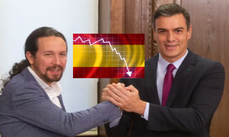 El balance mortal de Sánchez e Iglesias: 82.000 cadáveres, ruina, trampas, mentiras e indignidad