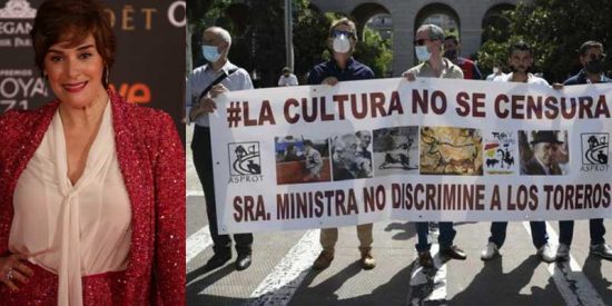 Anabel Alonso se burla de los toreros que reclaman sus ayudas y las redes le dan un ba&ntilde;o de realidad 'subvencionada'