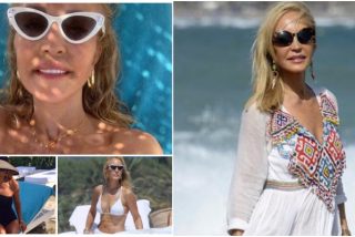Un d&iacute;a de vacaciones con... Carmen Lomana: fant&aacute;stico &aacute;tico, paparazzis y jornada playera en Marbella