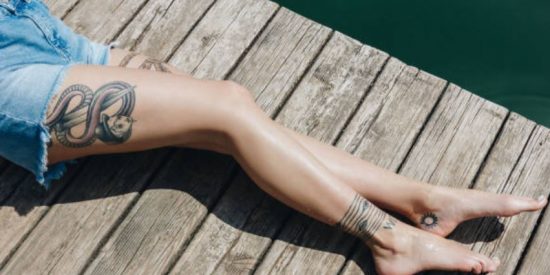  crema depilatoria en tatuajes
