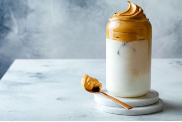 café dalgona ingredientes