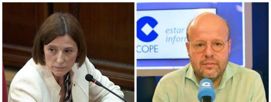 Sostres sentencia de por vida a la golpista Forcadell: "No tendr&iacute;a que volver a ver la luz del sol"