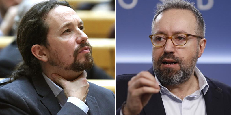 El disfrute de Girauta a costa de Pablo Iglesias: "Ya no habla de 'la gente'"... y tiene un sonrojante motivo