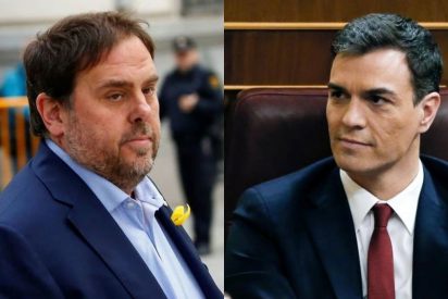 La bochornosa foto de Junqueras que retrata a Pedro S&aacute;nchez por el trato de favor en la c&aacute;rcel