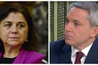 El ataque de Luc&iacute;a M&eacute;ndez contra su exmarido Vicente Vall&eacute;s: "Un poco m&aacute;s de humildad, colegas, que nos creemos la encarnaci&oacute;n de la libertad de expresi&oacute;n"