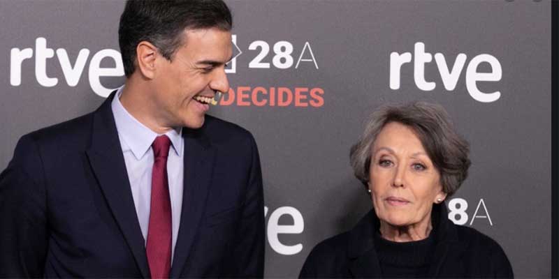 La RTVE de Rosa Mar&iacute;a Mateo tiene el triple de empleados y cuesta m&aacute;s que Atresmedia y Mediaset pero est&aacute; hundida en audiencia