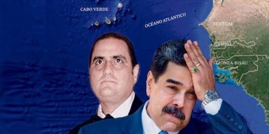Alex Saab y Nicolás Maduro