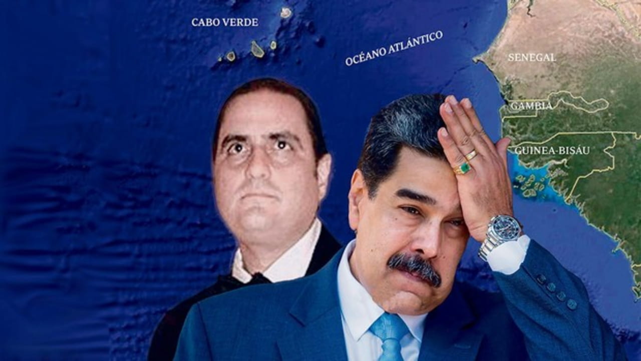 Alex Saab y Nicolás Maduro