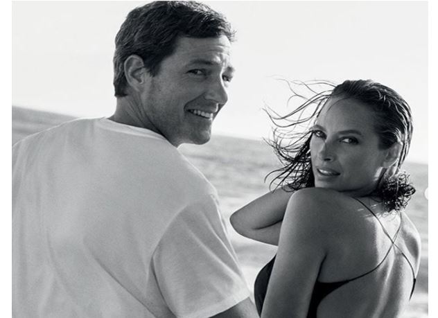 Christy Turlington y Edward Burns