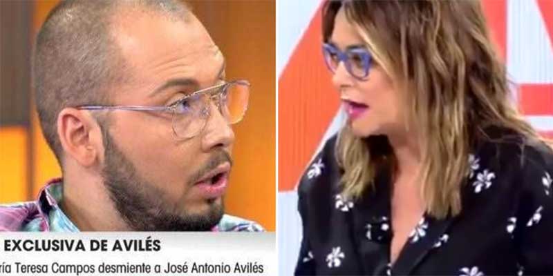 To&ntilde;i Moreno pilla a Jos&eacute; Antonio Avil&eacute;s dando una informaci&oacute;n falsa en directo: "&iexcl;Est&aacute;s mintiendo, t&iacute;o"
