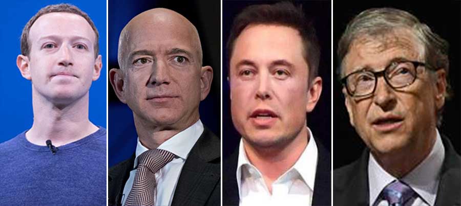 La fortuna de la 'docena oligárquica' de EE.UU. supera el PIB de Bélgica y Austria juntos