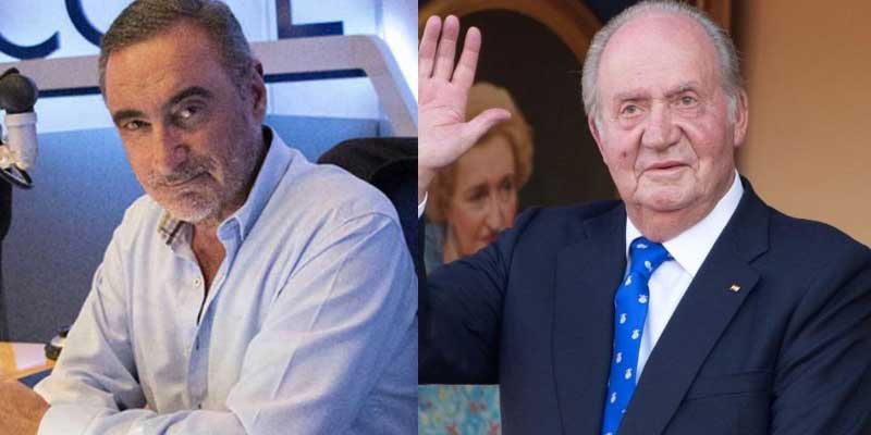 Carlos Herrera: "El asesino de ETA Josu Ternera en su casa, tan pancho, y Juan Carlos, el rey de la democracia, fuera de ella"