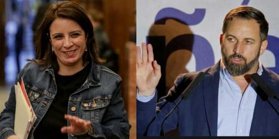 Twitter le saca la piel a tiras a Adriana Lastra por mofarse de la intenci&oacute;n de Abascal de sondear a exdirigentes del PSOE para su moci&oacute;n a S&aacute;nchez