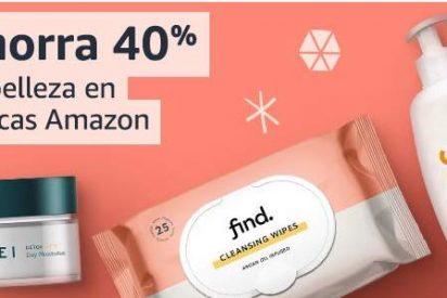 productos de belleza marca Amazon con hasta -40%