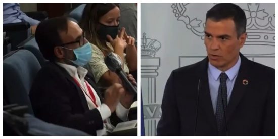 La infame respuesta de Pedro S&aacute;nchez a un periodista: "&iquest;El n&uacute;mero de muertos por coronavirus? Se lo dir&aacute;n por la tarde"