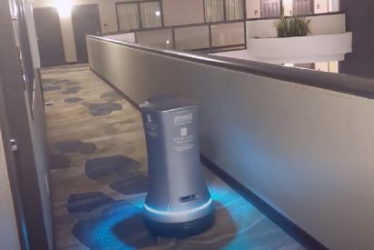 Hoteles: Winnie, el robot que hace "Room service"