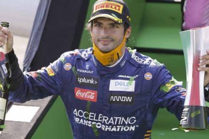 Car&aacute;cter de guerrero: el mensaje de Carlos Sainz a su ingeniero en la pen&uacute;ltima vuelta del GP de Italia