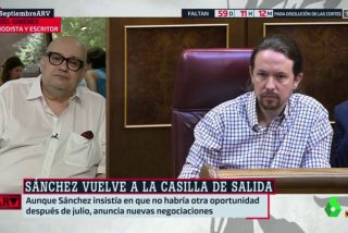 Miquel Gim&eacute;nez se toma a chacota la intransigencia de Iglesias: "El 'viceMaduro' me bloquea"