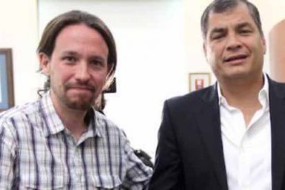 Pablo Igleisas y Rafael Correa