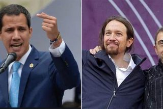Juan Guaid&oacute;: "El respaldo de Podemos a Maduro es sospechoso, hay que investigar y que la justicia tome cartas"