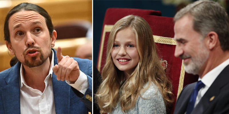 La prensa internacional, que tilda de incompetente a S&aacute;nchez e Iglesias, se rinde ante la Princesa Leonor