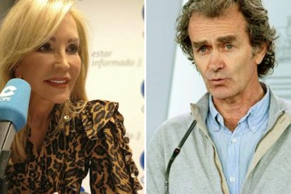 Carmen Lomana destroza a Fernando Simón por sus pintas: "No va perfectamente aseado"