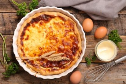 Quiche Lorraine receta original