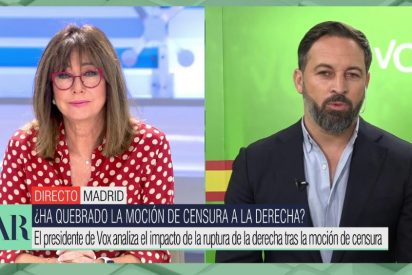Abascal dice que ni perdona ni se olvida de Casado: "Ya no le llamaremos 'derechita', ahora es solo 'cobarde'"