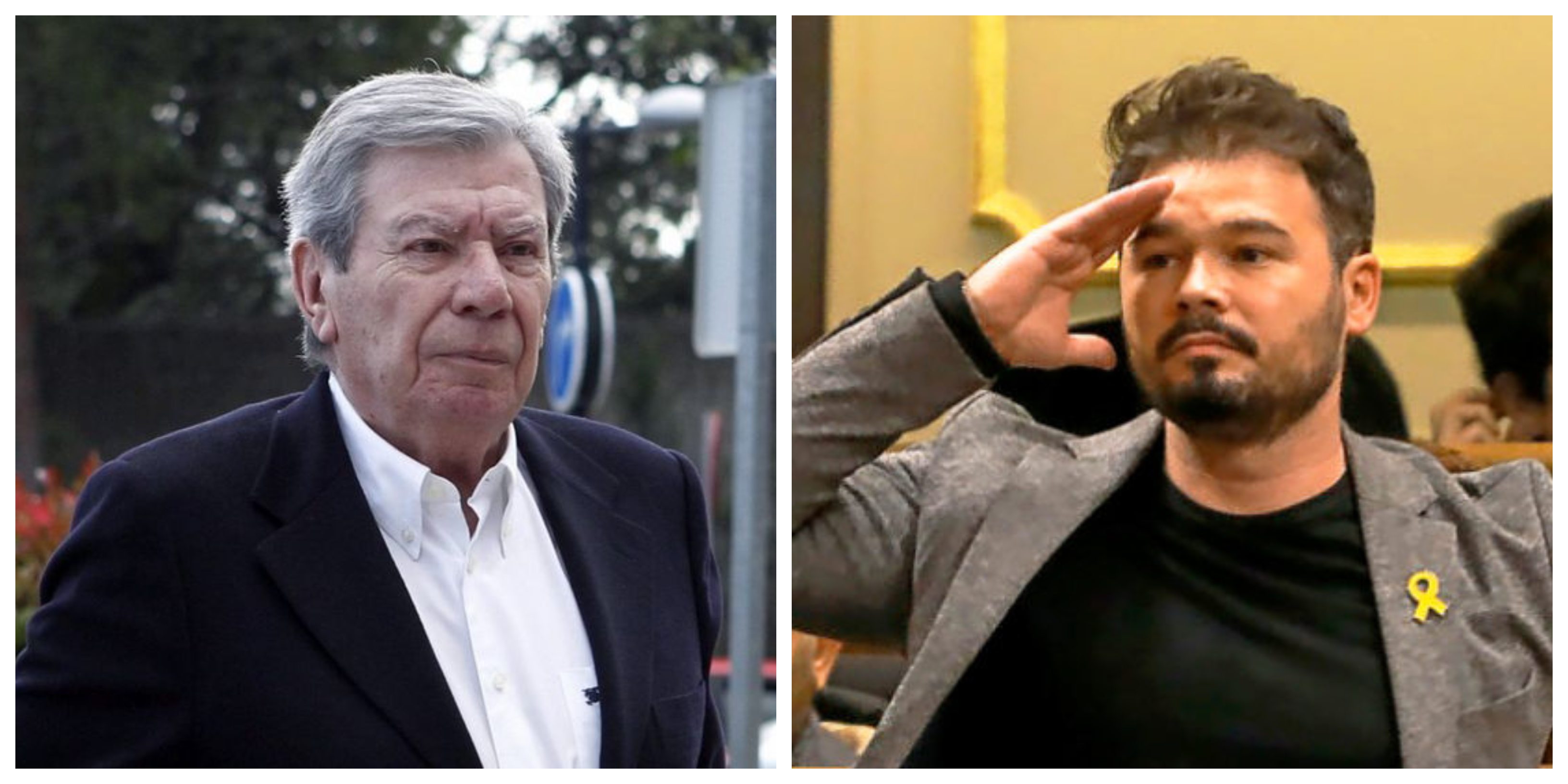 Corcuera la emprende contra Rufi&aacute;n por sus ataques a Felipe VI: "&iexcl;Mequetrefe! &iexcl;Zopenco!"
