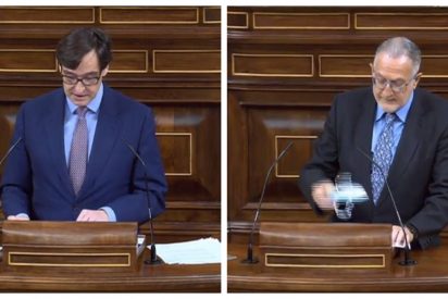 Brutal repaso de un diputado de VOX a Illa por no saber ni cómo se guarda la mascarilla