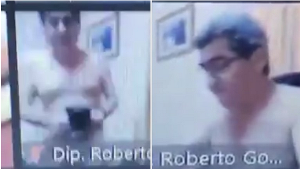 Un diputado de Paraguay, desnudo en una sesi&oacute;n virtual del Congreso