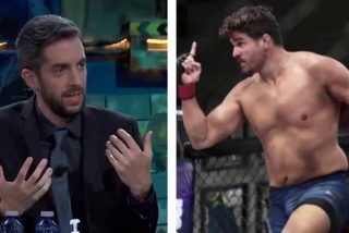 Un luchador espa&ntilde;ol de la UFC ridiculiza a Broncano en su propio programa