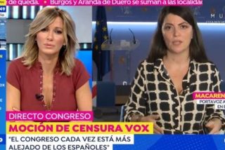 Macarena Olona (VOX) abochorna a los diputados de PSOE y Podemos por votar a favor de subirse el sueldo