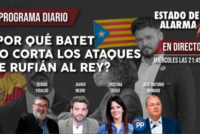 TERTULIA / &iquest;Por qu&eacute; Meritxell Batet no corta los ataques de Rufi&aacute;n al Rey?