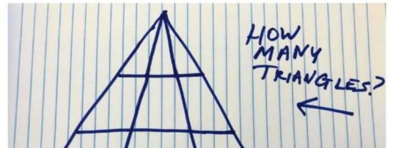 Reto Viral: &iquest;cu&aacute;ntos tri&aacute;ngulos ves en esta imagen?