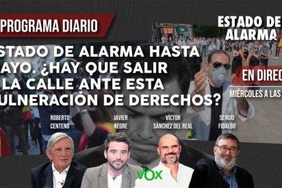 TERTULIA / &iquest;Hay que salir a la calle ante el atropello judicial del estado de alarma?