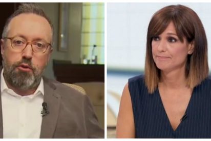 Girauta somete a la 'perversa' M&oacute;nica L&oacute;pez (TVE) al mayor desprecio imaginable