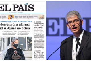 El Pa&iacute;s jalea, con ataques a Ayuso y al TSJM, el estado de alarma que S&aacute;nchez pretende imponer en Madrid