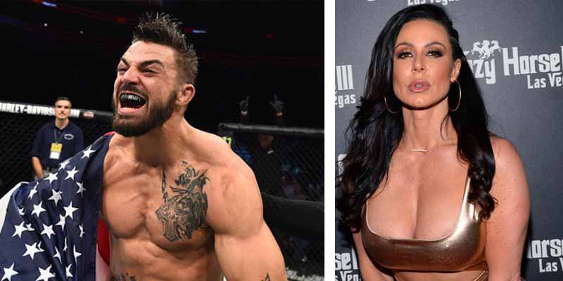 La actriz porno Kendra Lust ruboriza a un peleador de la UFC por su inusual propuesta