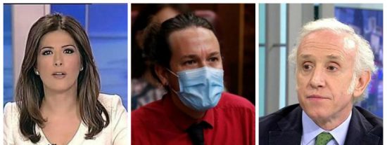 TVE se convierte en la correa de transmisi&oacute;n de Pablo Iglesias para enfangar a Eduardo Inda en el 'caso Dina'