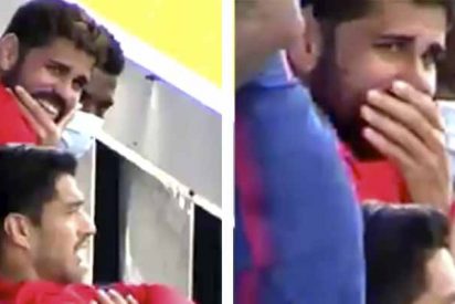 Diego Costa se olvida de su lesi&oacute;n gracias al troleo de Su&aacute;rez a los jugadores del Celta