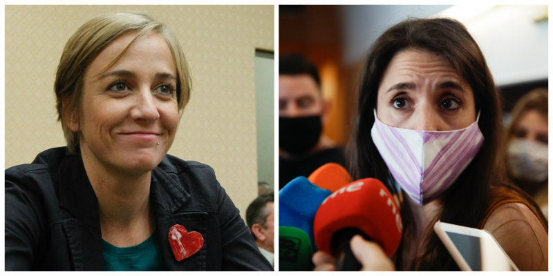 La ex de Pablo Iglesias apoya a Teresa Rodr&iacute;guez y remata de lo lindo a Irene Montero