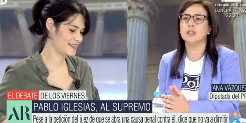 Una diputada del PP destapa a Isa Serra: &laquo;Est&aacute;s condenada a 19 meses de c&aacute;rcel&hellip; &iexcl;Y aqu&iacute;, sin dimitir!&raquo;