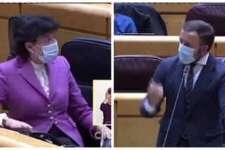 Troleo de altura de un senador del PP a la ministra Cela&aacute;: "Esta tarde sale un vuelo a Bilbao, c&oacute;jalo y dimita"