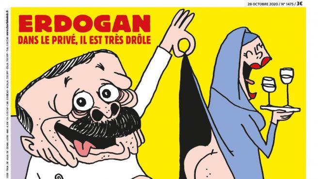 Turqu&iacute;a declara la &lsquo;guerra&rsquo; a Charlie Hebdo por publicar una caricatura de Erdogan y mencionar a Mahoma