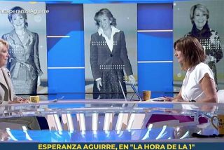 Esperanza Aguirre ridiculiza a TVE en la cara de su entrevistadora: "En esta casa llam&aacute;is 'Doctor Sim&oacute;n' a quien se fue dos veces de vacaciones en plena pandemia"