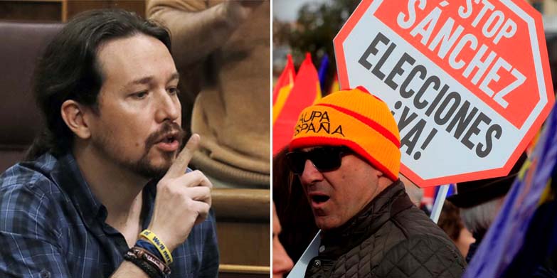 Podemos saca adelante en el Congreso su 'Ley Mordaza' para silenciar a los críticos del Gobierno