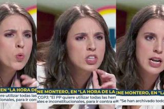 Irene Montero se r&iacute;e de todos los espectadores de TVE y ni M&oacute;nica L&oacute;pez ni sus tertulianos rebaten nada