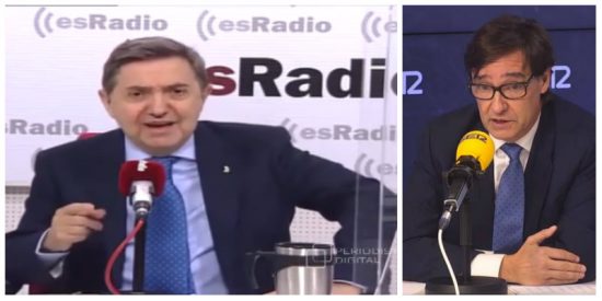 Losantos pinta la cara a Illa por tapar 2 meses el peligro mortal del Covid-19: "Es un mentiroso redomado"